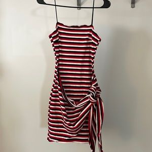 Cute striped tie dress